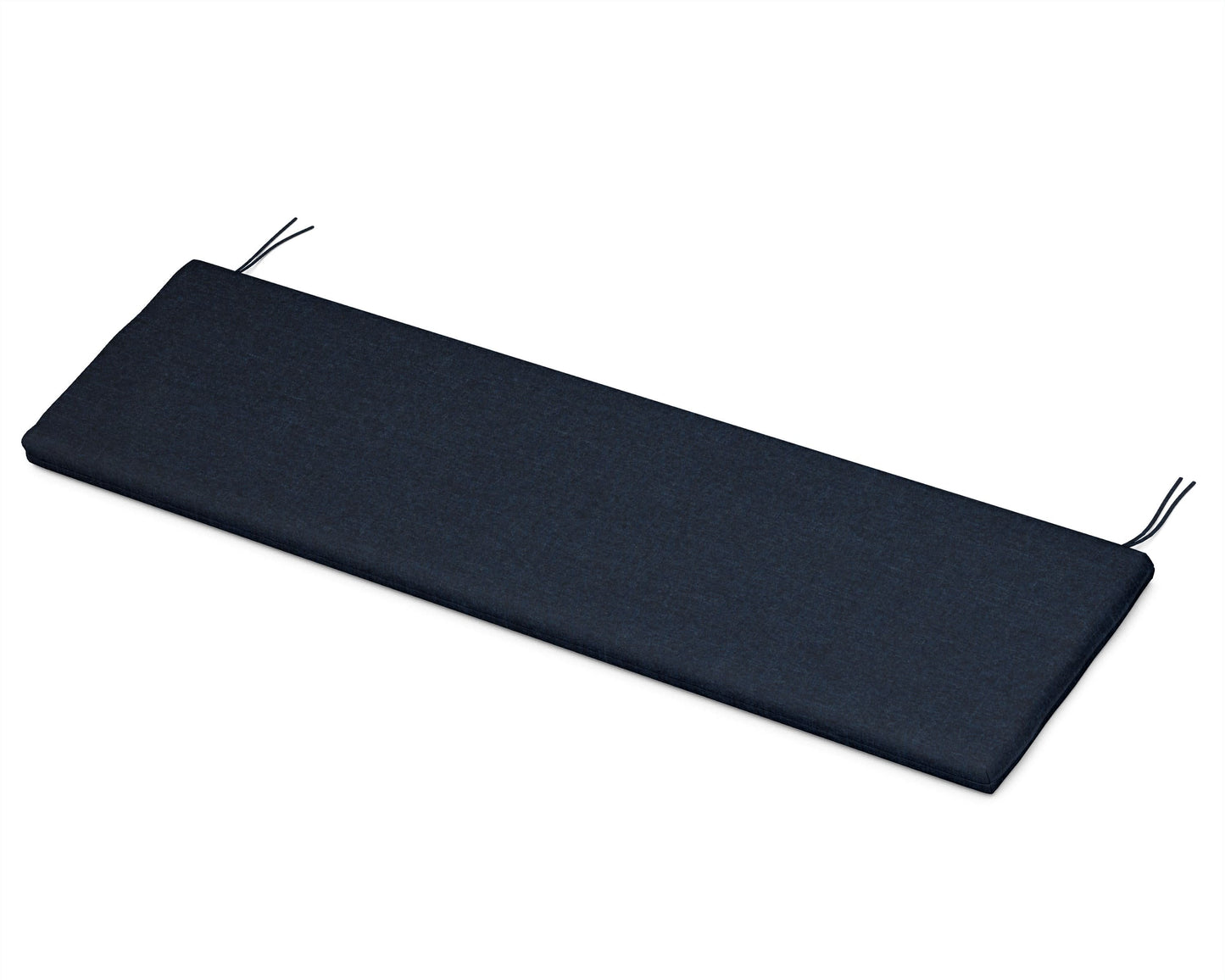 POLYWOOD Bench Seat Cushion - 17.5"D x 57.5"W x 2.5"H — Marine Indigo