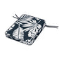 POLYWOOD Chinoiserie Rocker Seat Cushion — Leaf Marine Indigo