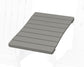 POLYWOOD 400 Series Straight Adirondack Connecting Table — Slate Grey