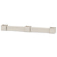 POLYWOOD 72" Nautical Straight Double Planter Storage Bench Set- Large — Sand