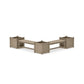 POLYWOOD 48" Vineyard L- Shaped Planter Bench Corner Set - Large — Vintage Sahara
