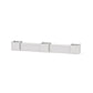 POLYWOOD 48" Country Living Straight Double Planter Storage Bench Set- Large — Vintage White