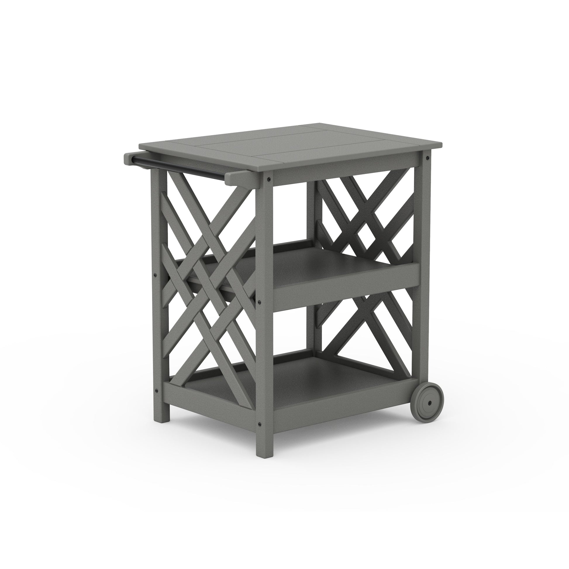 POLYWOOD Wovendale Bar Cart