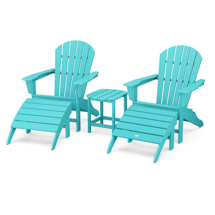 POLYWOOD South Beach Adirondack 5-Piece Set FREE SHIPPING