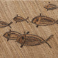 Sea Winds - Island Breeze School of Fish Weave Headboard Twin