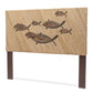 Sea Winds - Island Breeze School of Fish Weave Headboard Queen