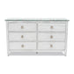 Sea Winds - Picket Fence 6-Drawer Dresser