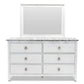 Sea Winds - Picket Fence 6-Drawer Dresser