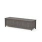POLYWOOD Vineyard 60" Storage Bench — Driftwood