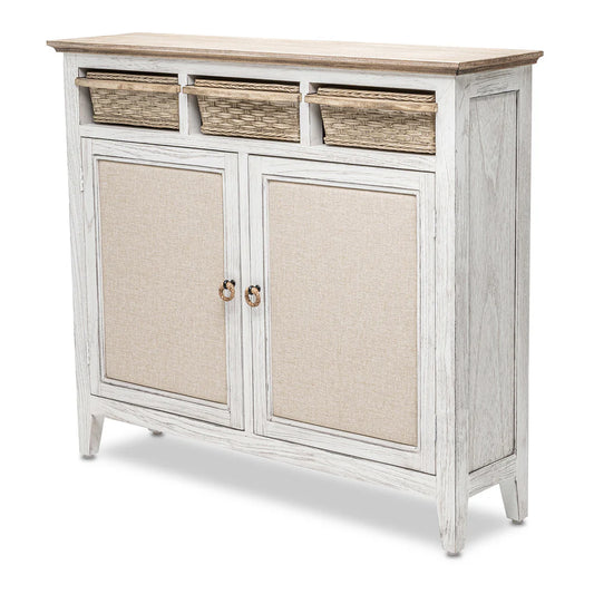 Sea Winds - Captiva Island Entry Cabinet with Baskets