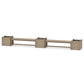 POLYWOOD 60" Country Living Straight Double Planter Bench Set - Large — Vintage Sahara