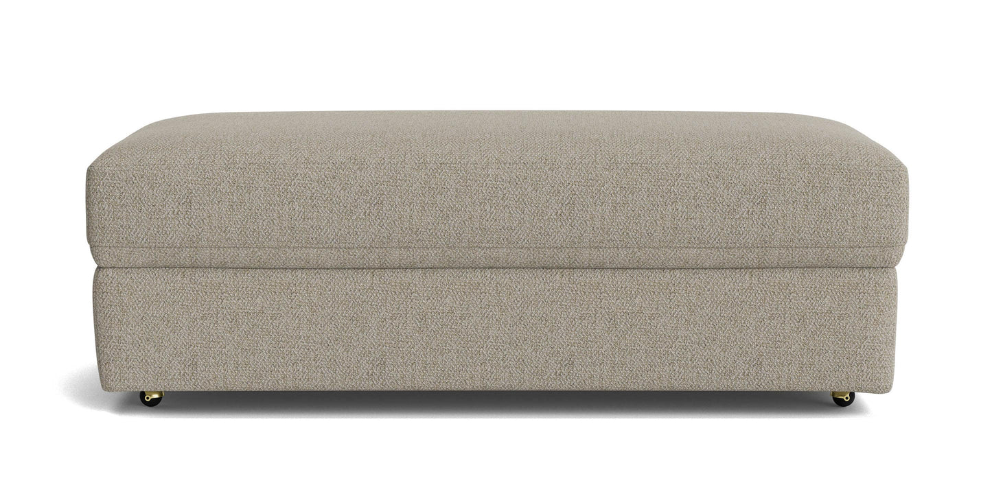 Bassett Allure Storage Ottoman with Casters