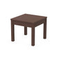 POLYWOOD 22" Square End Table — Mahogany