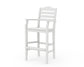 POLYWOOD Savannah Bar Arm Chair — White