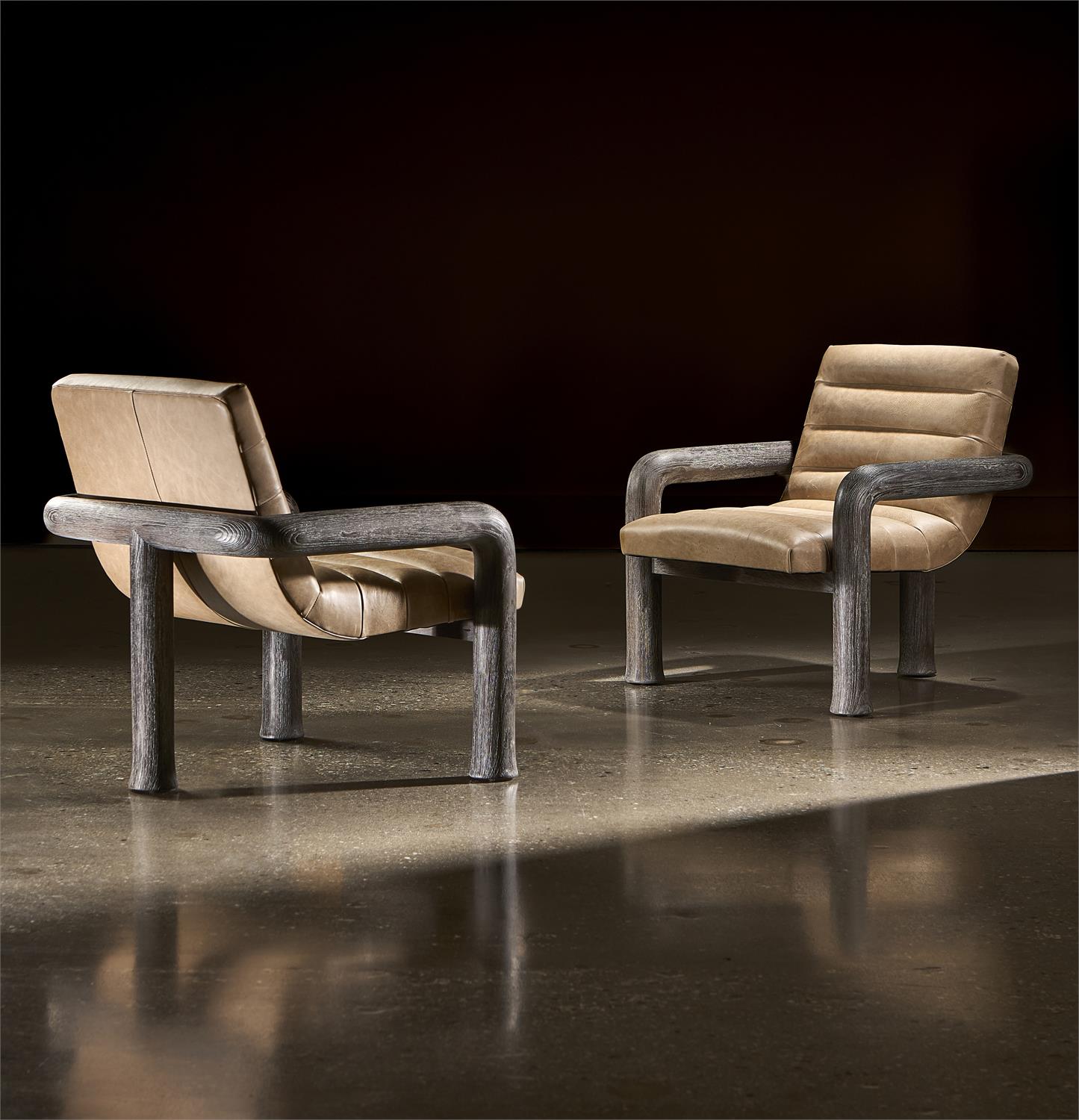 Bernhardt Bowie Leather Chair — 1013L