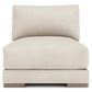 Bernhardt Lars Leather Armless Chair — 1230L