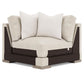 Bernhardt Lars Leather Corner Chair — 1232L