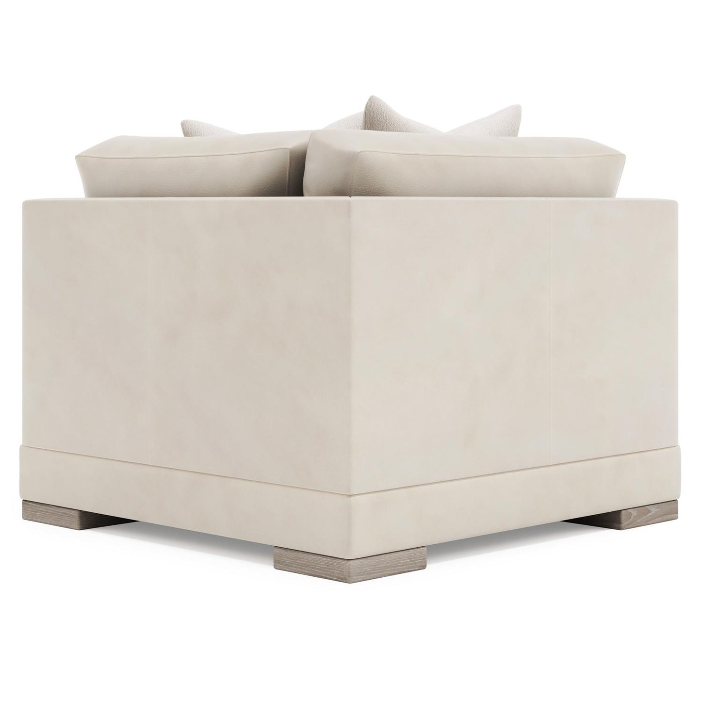 Bernhardt Lars Leather Corner Chair — 1232L