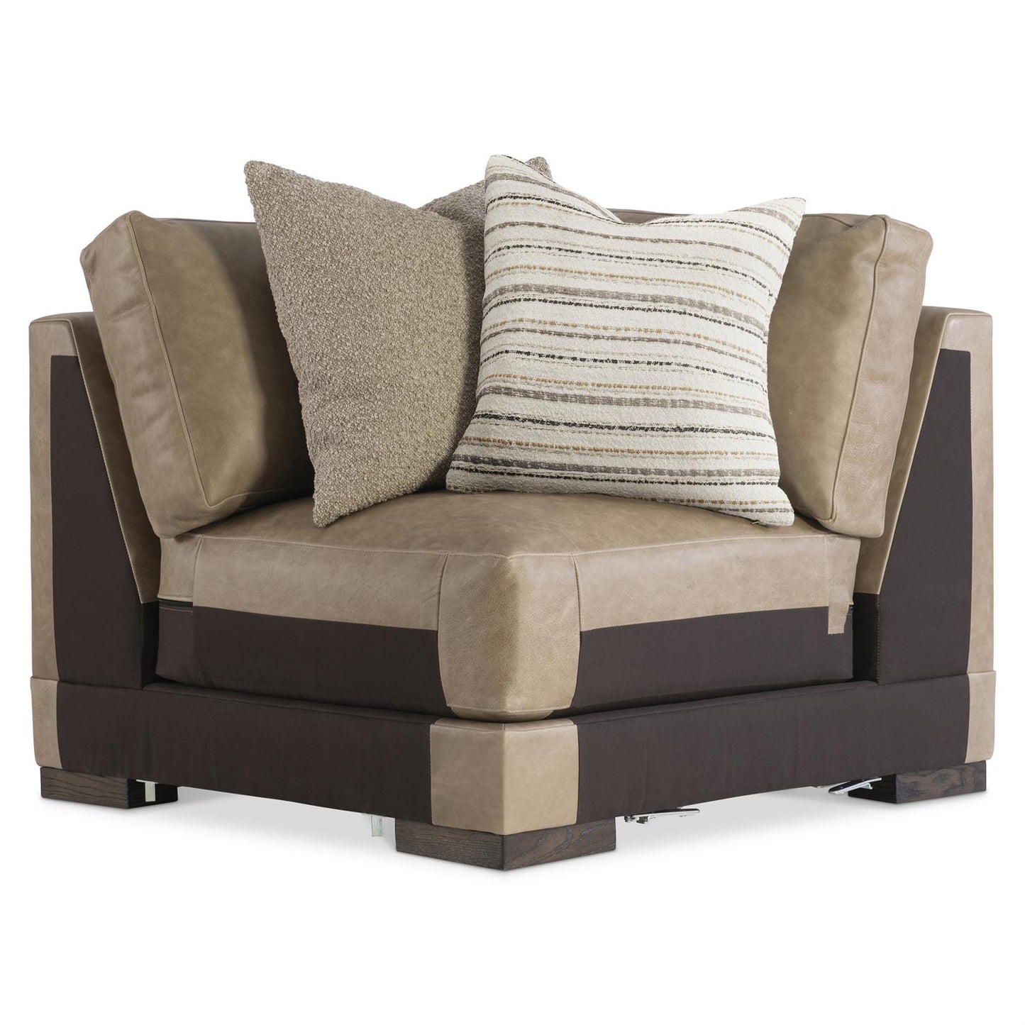 Bernhardt Lars Leather Corner Chair — 1232LO