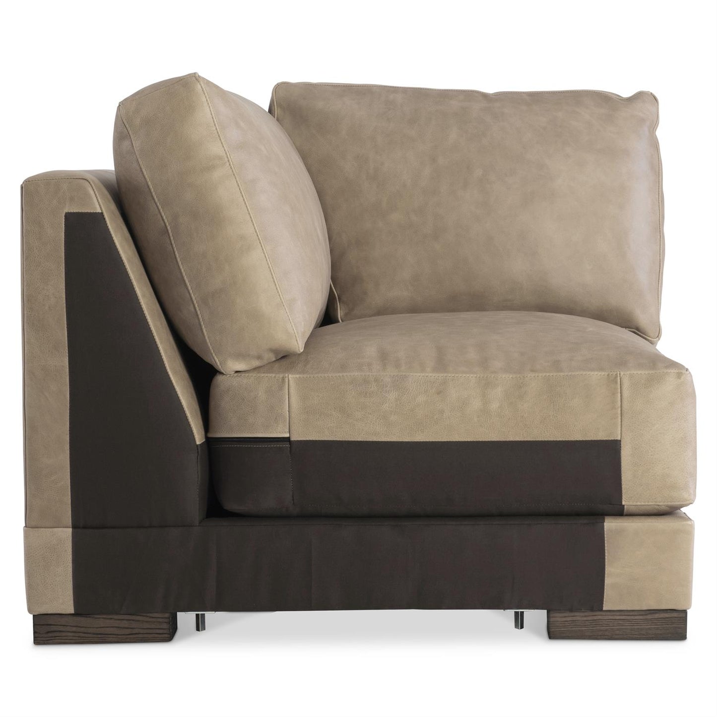 Bernhardt Lars Leather Corner Chair — 1232LO