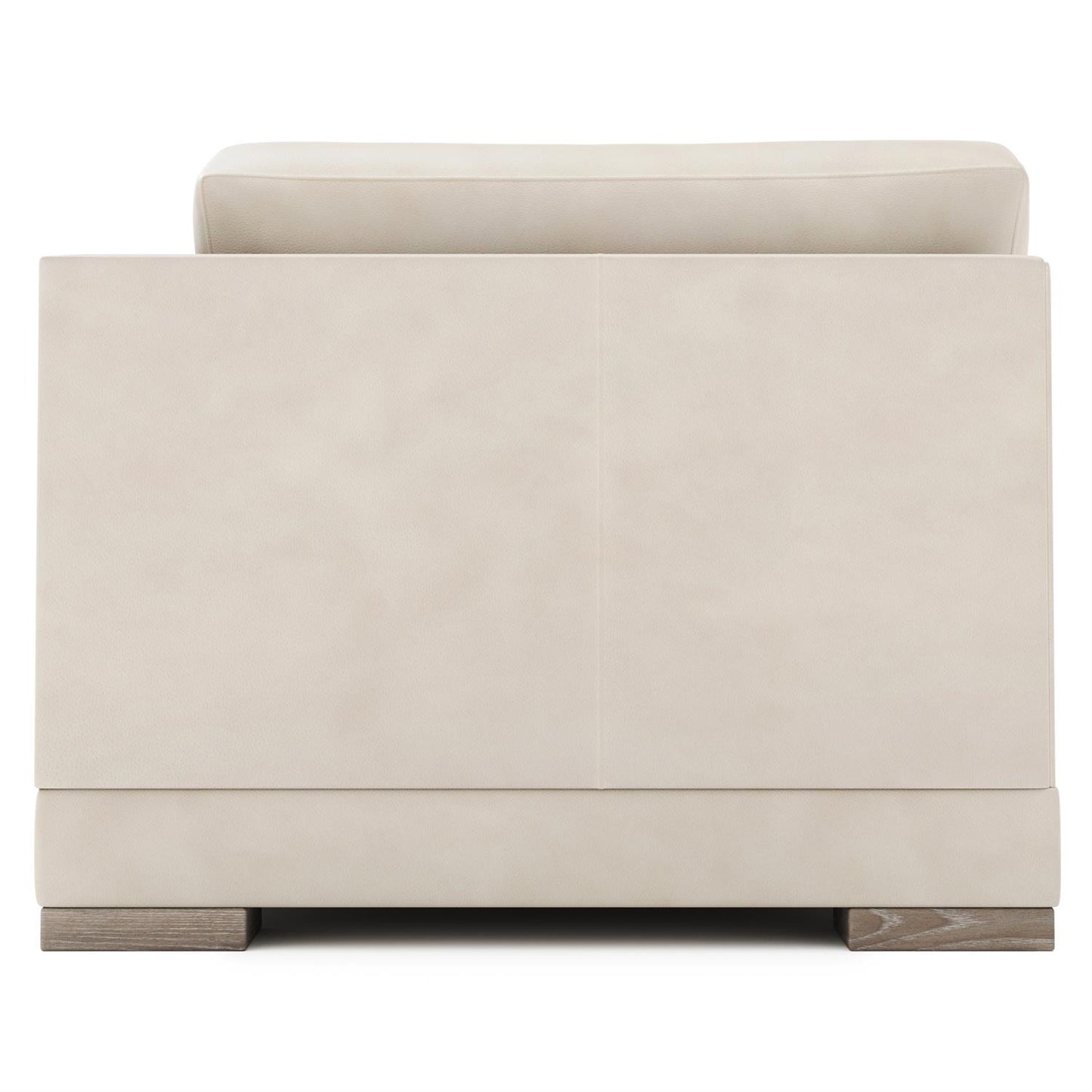 Bernhardt Lars Leather Corner Chair Without Pillows — 1232LY