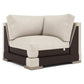 Bernhardt Lars Leather Corner Chair Without Pillows — 1232LY