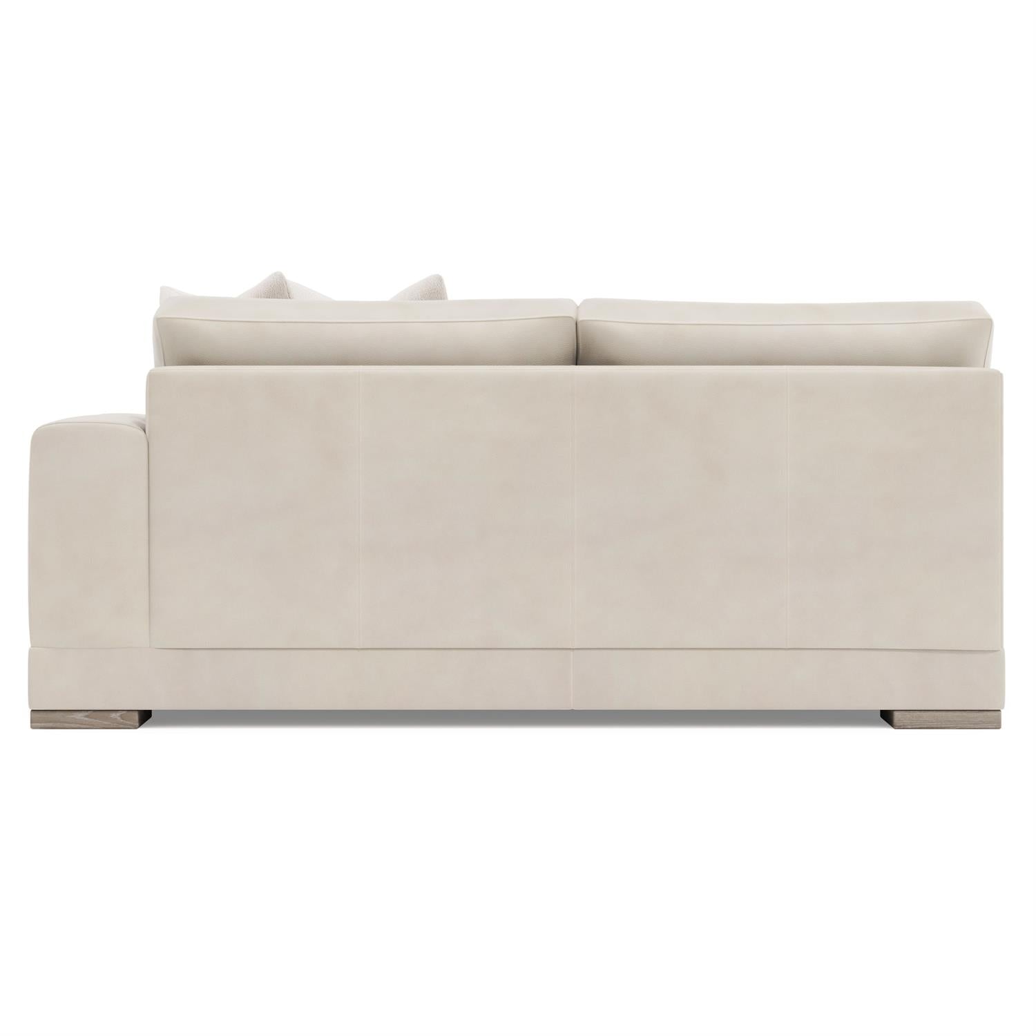 Bernhardt Lars Leather Right Arm Loveseat — 1241L