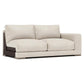 Bernhardt Lars Leather Right Arm Loveseat — 1241L