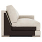 Bernhardt Lars Leather Right Arm Loveseat Without Pillows — 1241LY