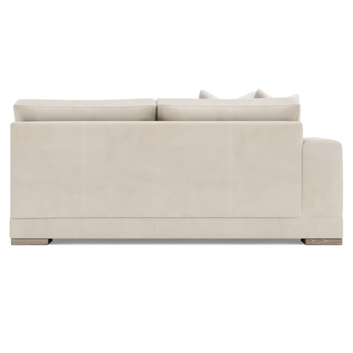 Bernhardt Lars Leather Left Arm Loveseat — 1242L