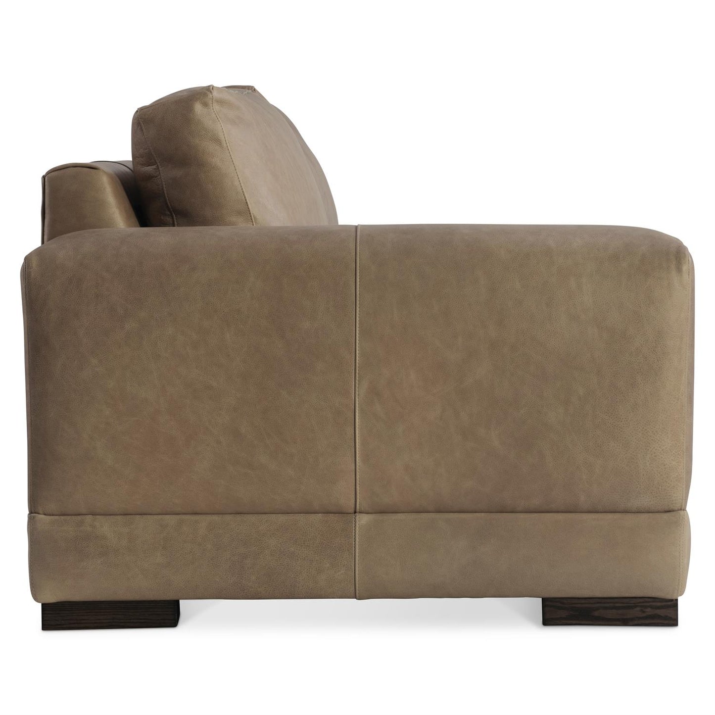 Bernhardt Lars Leather Left Arm Loveseat — 1242LO