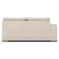 Bernhardt Lars Leather Left Arm Loveseat Without Pillows — 1242LY
