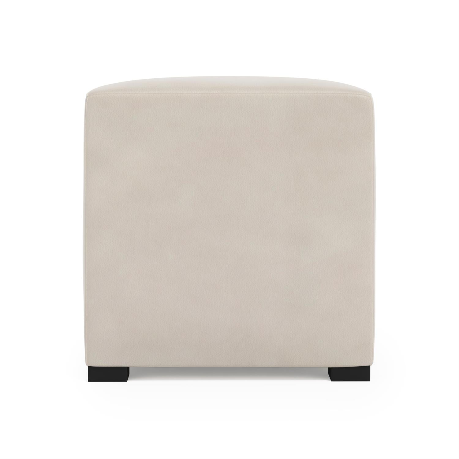 Bernhardt Casale Leather Ottoman — 1391L
