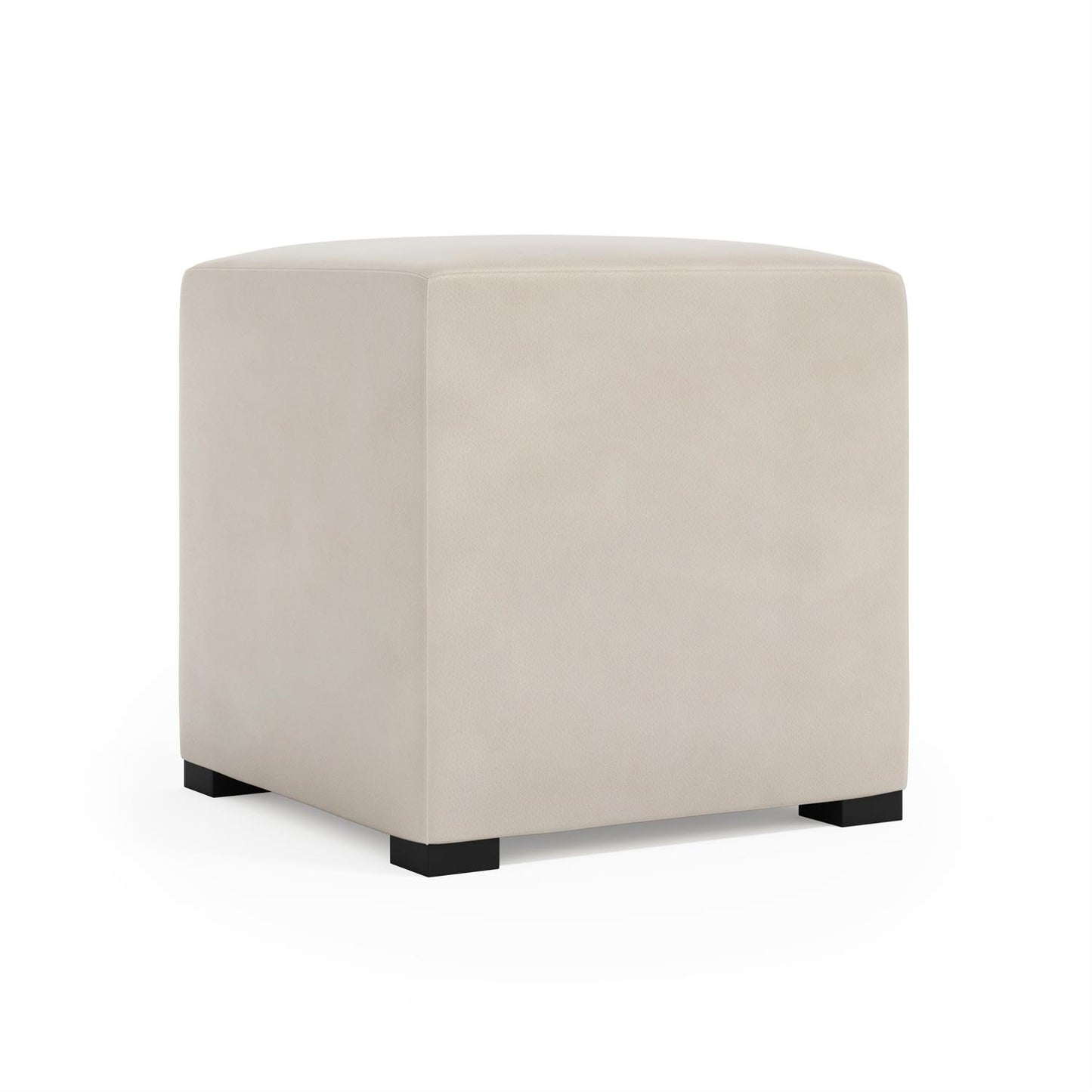 Bernhardt Casale Leather Ottoman — 1391L