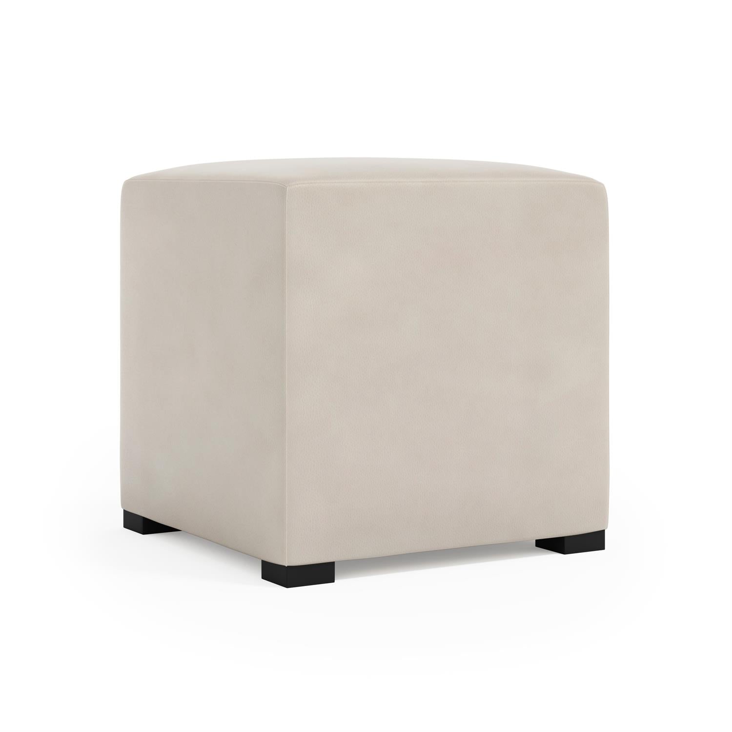 Bernhardt Casale Leather Ottoman — 1391L