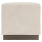 Bernhardt Merino Leather Ottoman — 1421L