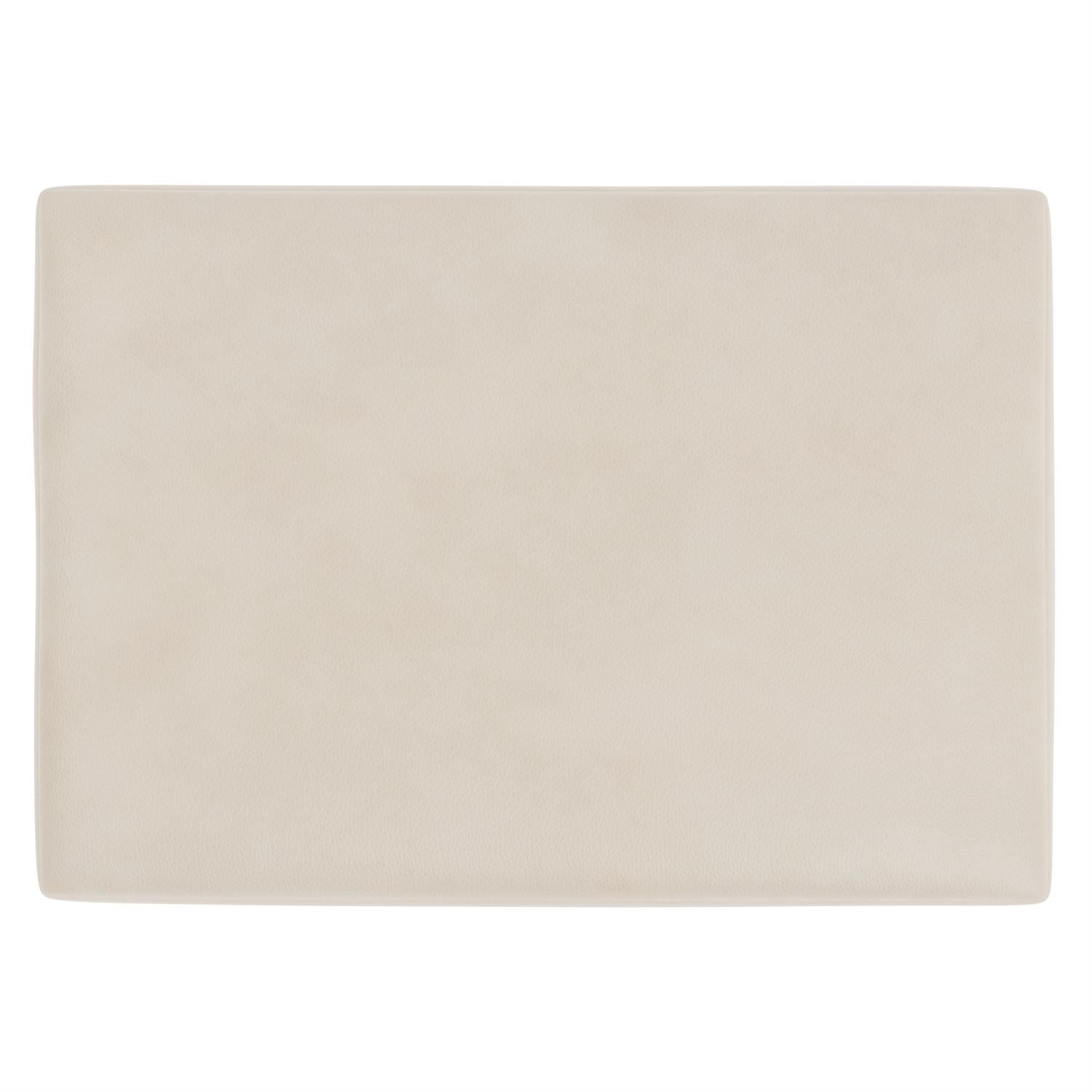 Bernhardt Merino Leather Ottoman — 1421L