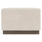 Bernhardt Merino Leather Ottoman — 1421L