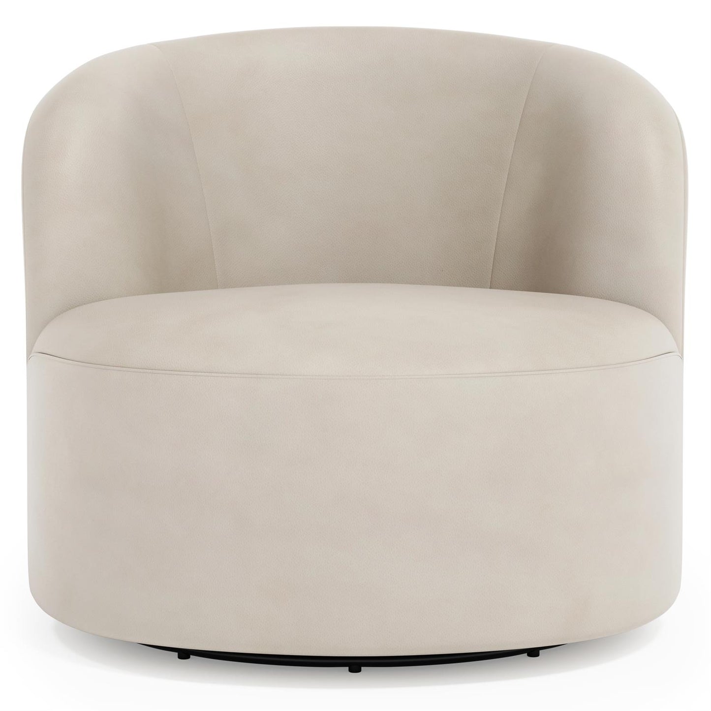 Bernhardt Elle Leather Swivel Chair — 1562SL