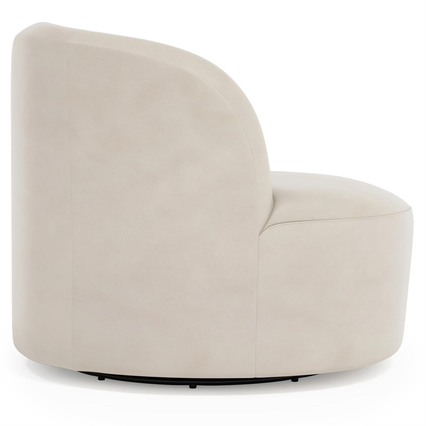 Bernhardt Elle Leather Swivel Chair — 1562SL