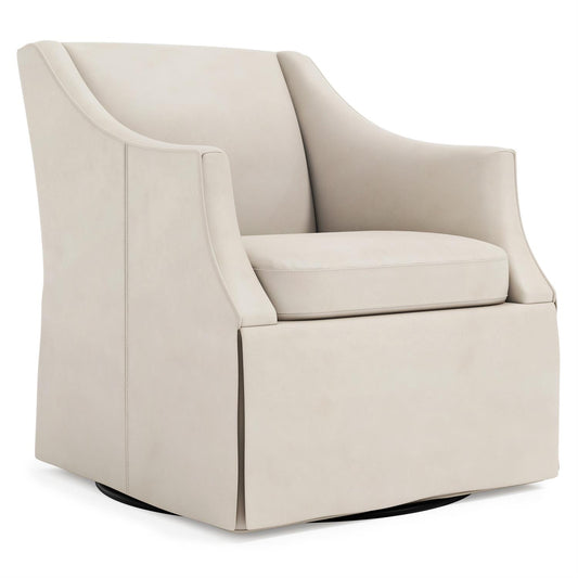 Bernhardt Clayton Leather Swivel Chair — 1741SL