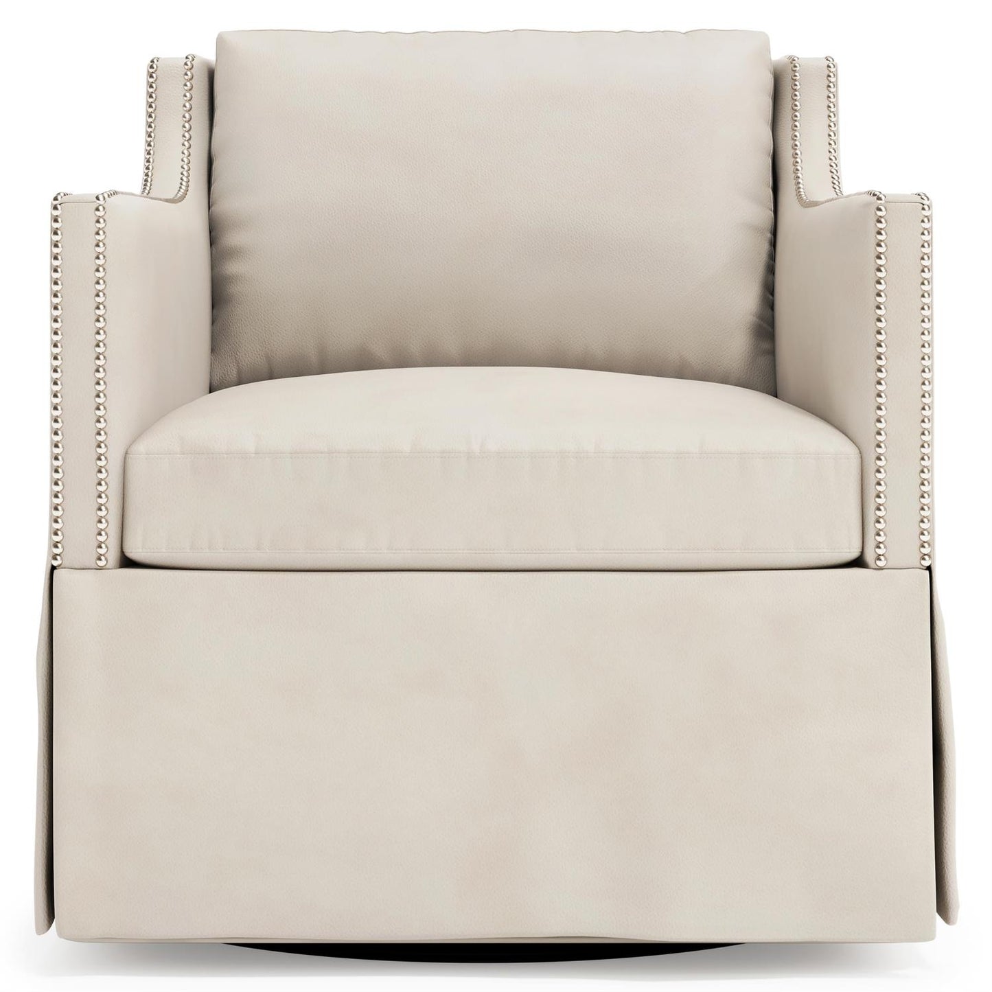 Bernhardt Delaney Leather Swivel Chair — 1803SL