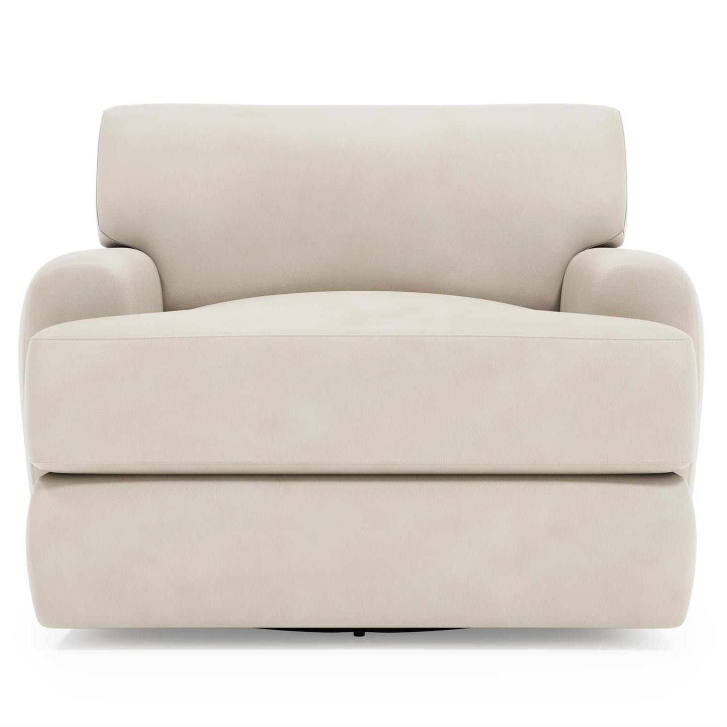 Bernhardt Cameron Leather Swivel Chair — 1902SL