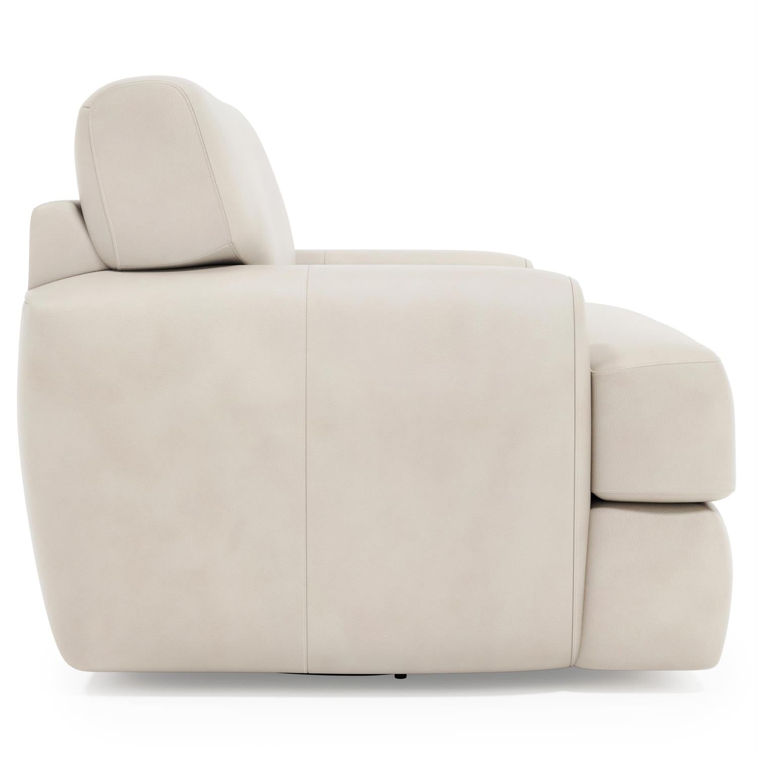 Bernhardt Cameron Leather Swivel Chair — 1902SL