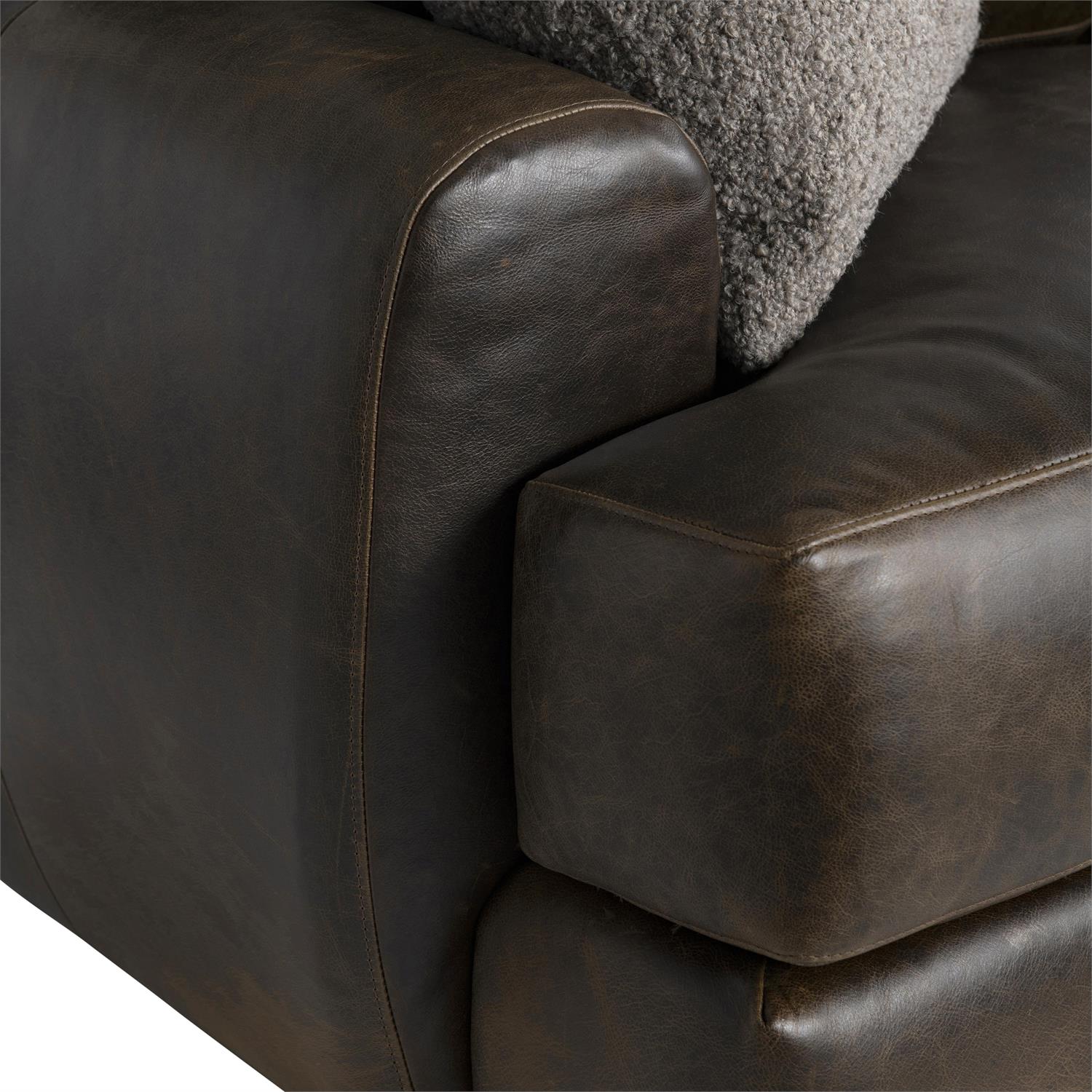 Bernhardt Cameron Leather Swivel Chair — 1902SLO