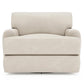 Bernhardt Cameron Leather Swivel Chair Without Pillows — 1902SLY