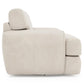 Bernhardt Cameron Leather Swivel Chair Without Pillows — 1902SLY