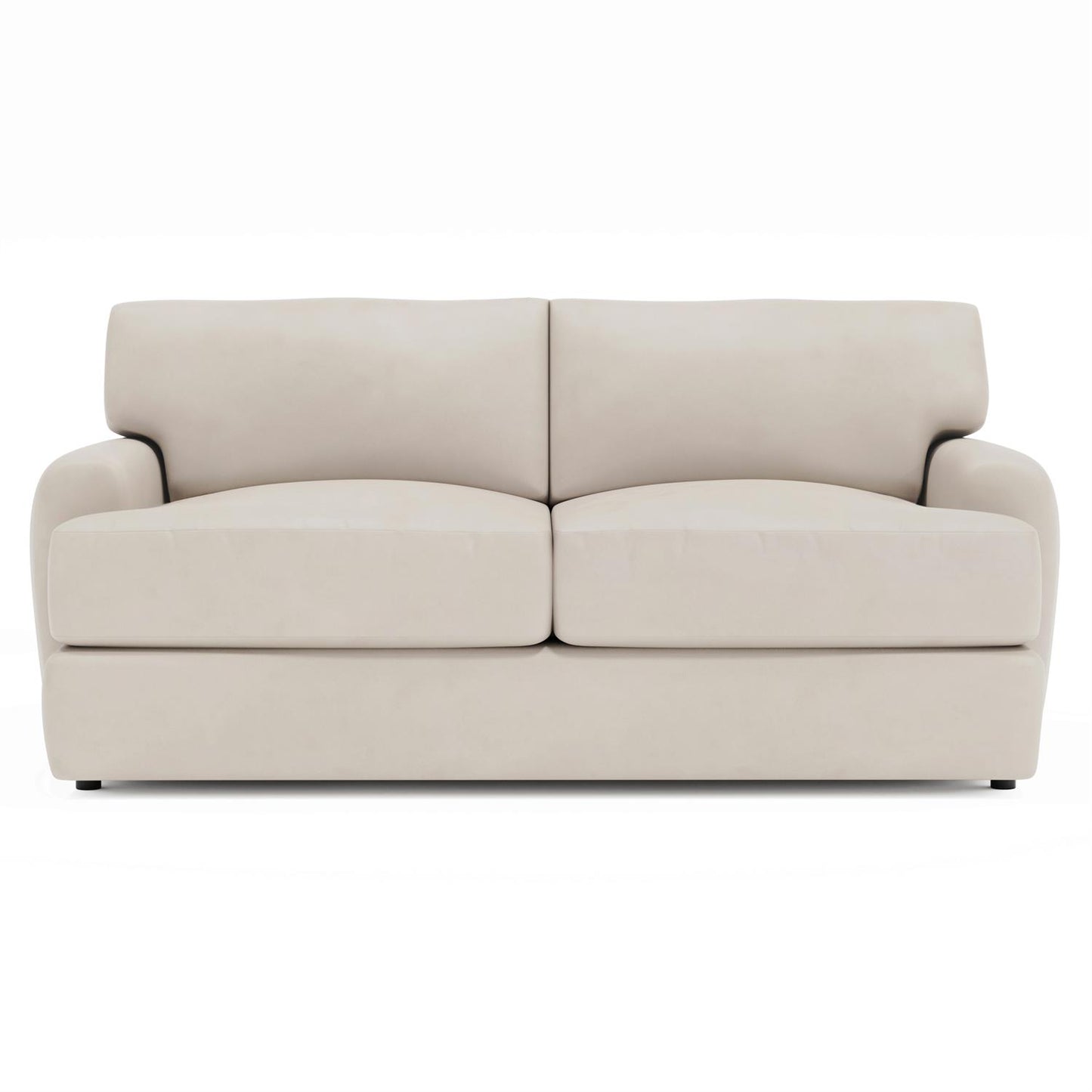 Bernhardt Cameron Leather Loveseat Without Pillows — 1905LY