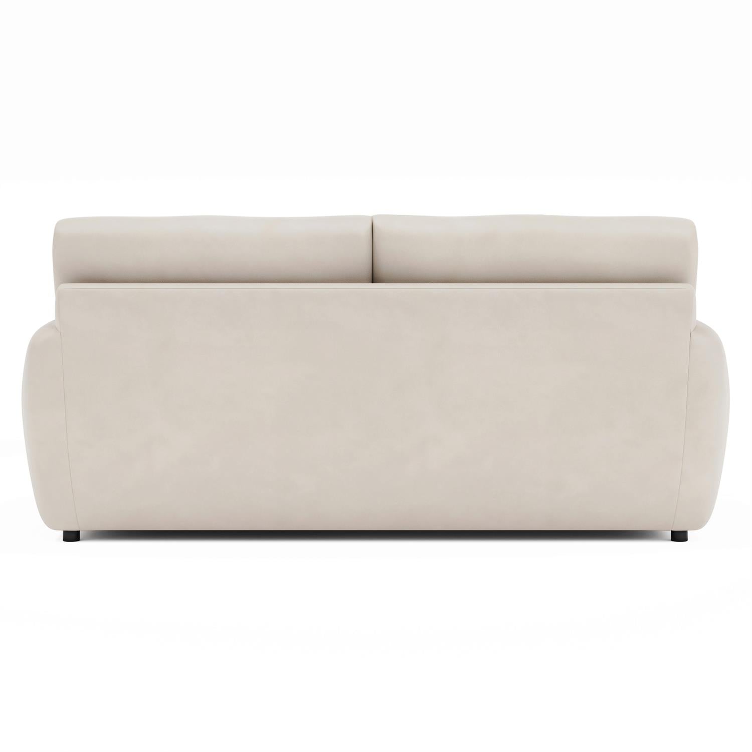 Bernhardt Cameron Leather Loveseat Without Pillows — 1905LY