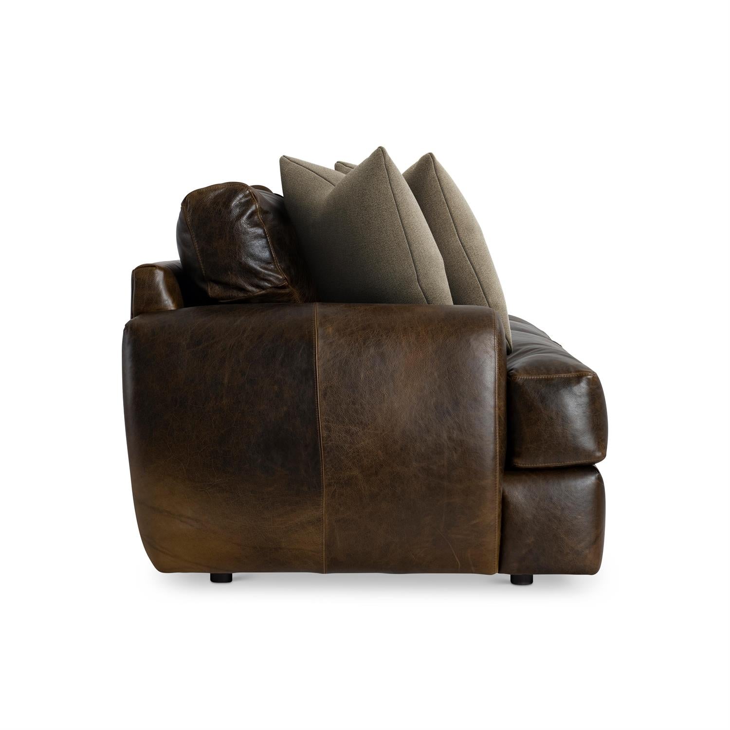 Bernhardt Cameron Leather Sofa — 1907LO